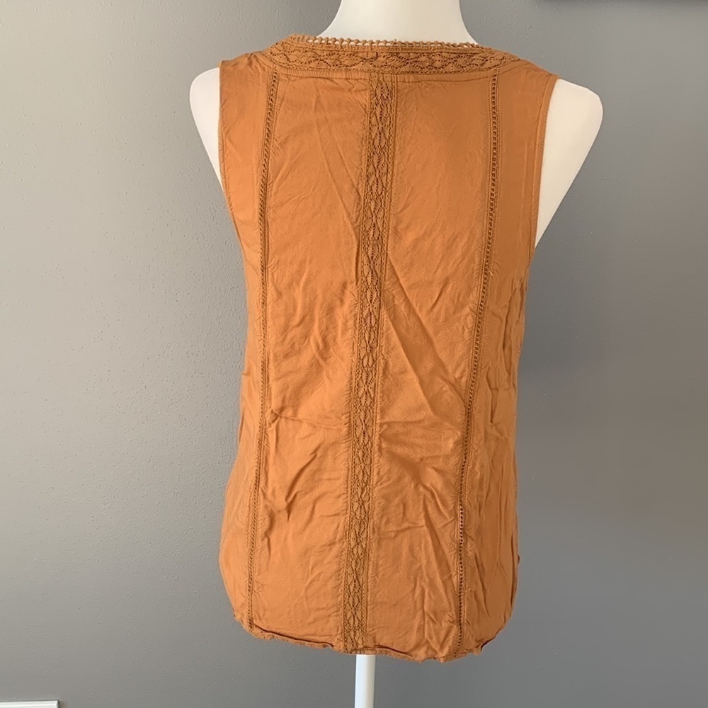 Soft Surroundings Ingenue Tank in Golden Tan - Picture 5 of 8